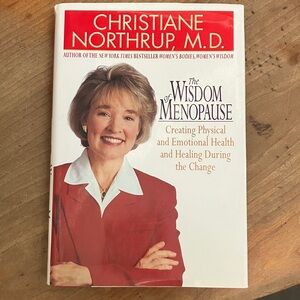 The Wisdom of Menopause by Christiane Northrup, M.D. - Red Cover
